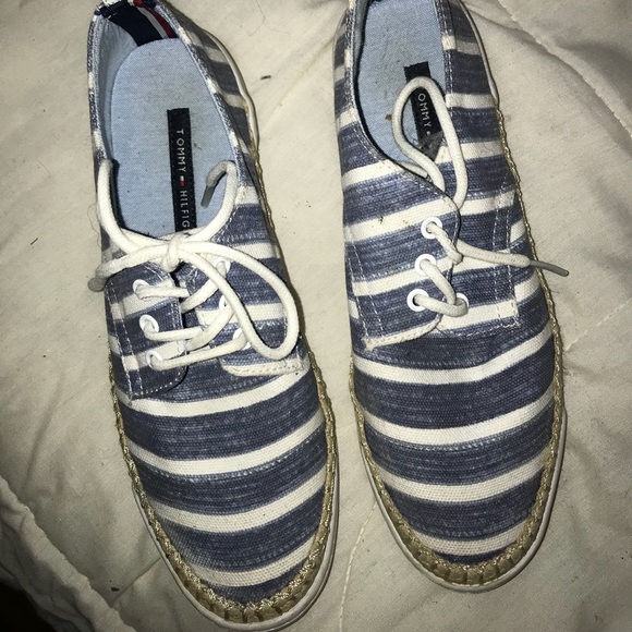 tommy hilfiger striped shoes